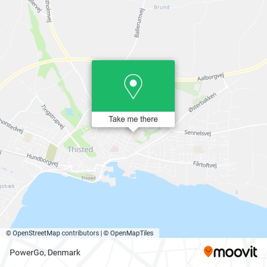 PowerGo map