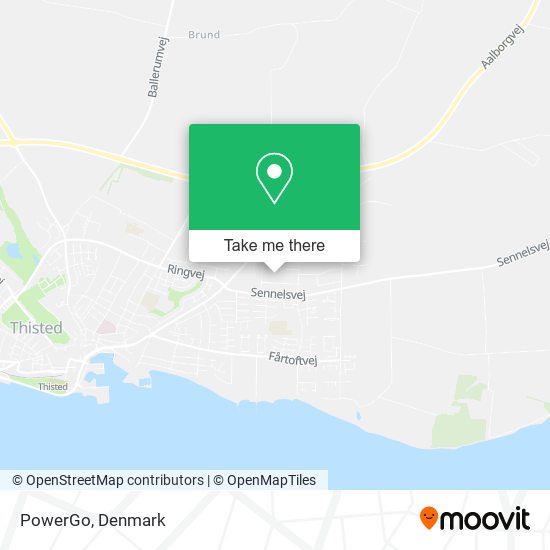 PowerGo map