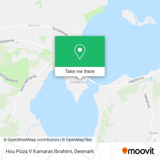 Hou Pizza V Kamaran Ibrahimi map