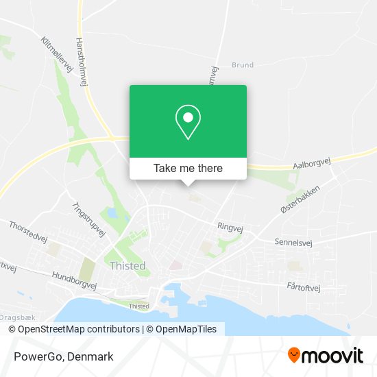 PowerGo map