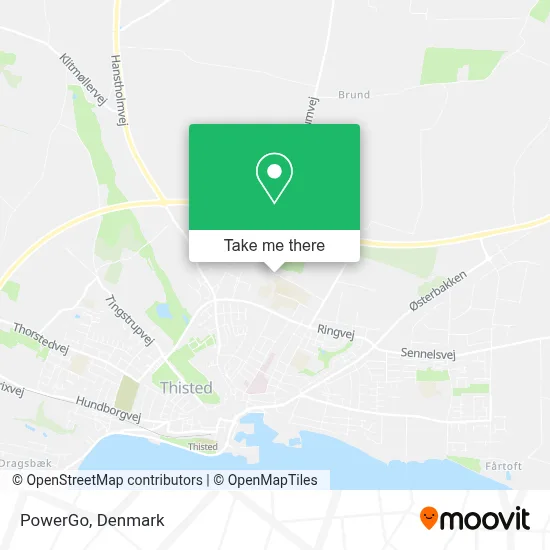 PowerGo map