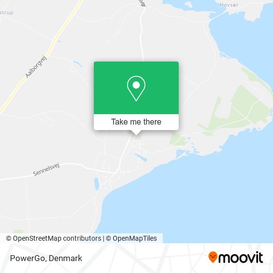 PowerGo map