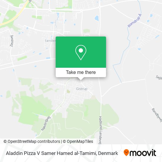 Aladdin Pizza V Samer Hamed al-Tamimi map