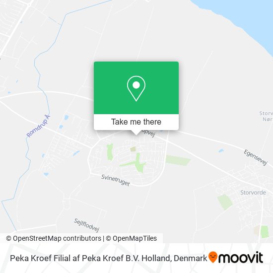 Peka Kroef Filial af Peka Kroef B.V. Holland map