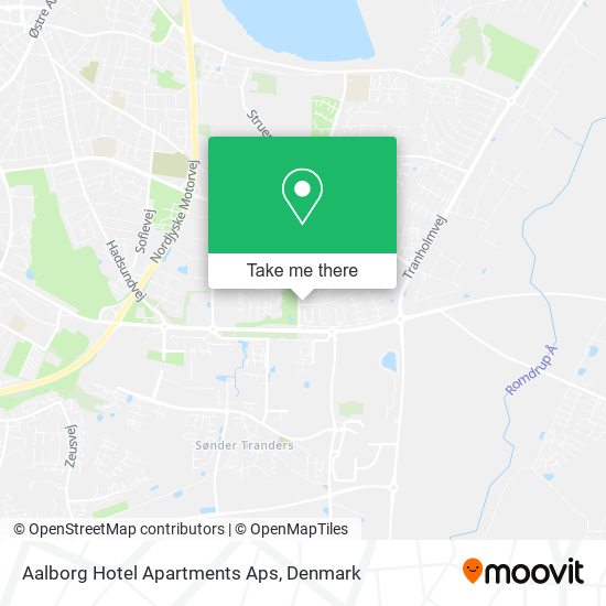 Aalborg Hotel Apartments Aps map