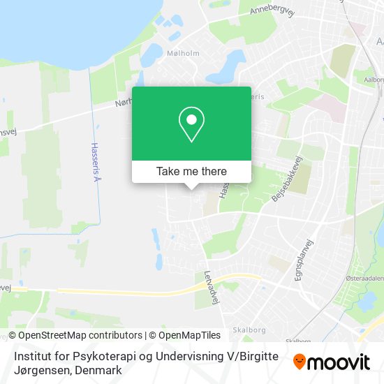 Institut for Psykoterapi og Undervisning V / Birgitte Jørgensen map