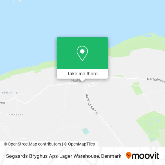 Søgaards Bryghus Aps-Lager Warehouse map