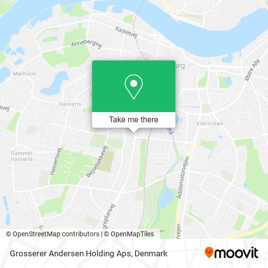 Grosserer Andersen Holding Aps map