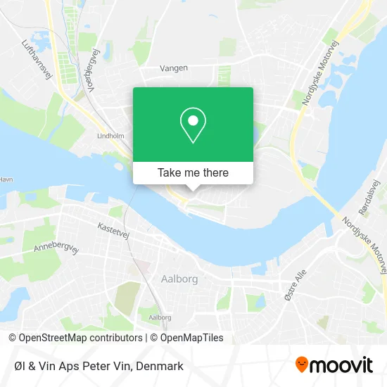 Øl & Vin Aps Peter Vin map