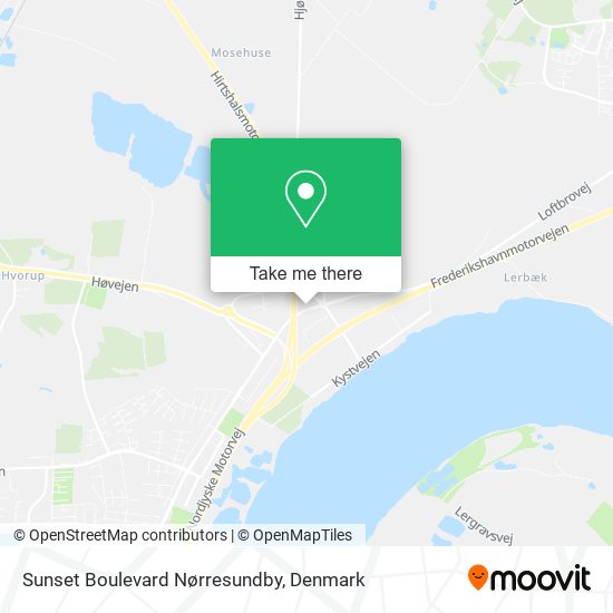 Sunset Boulevard Nørresundby map