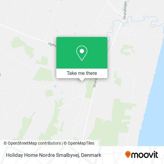 Holiday Home Nordre Smalbyvej map