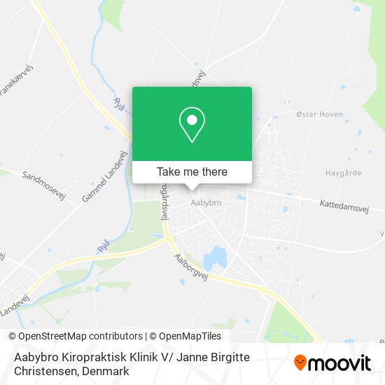 Aabybro Kiropraktisk Klinik V/ Janne Birgitte Christensen map