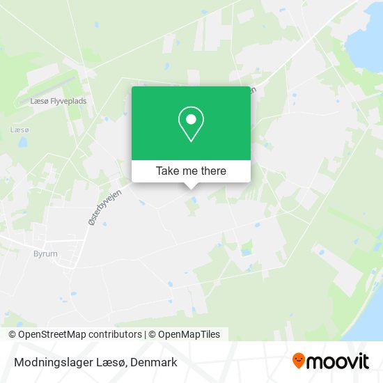 Modningslager Læsø map