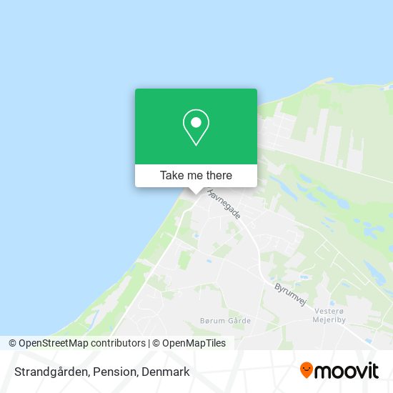 Strandgården, Pension map