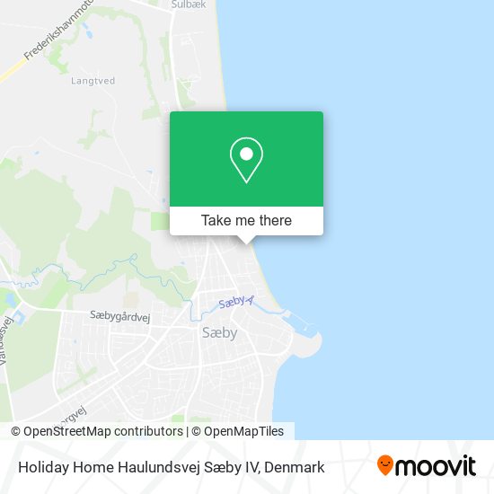 Holiday Home Haulundsvej Sæby IV map