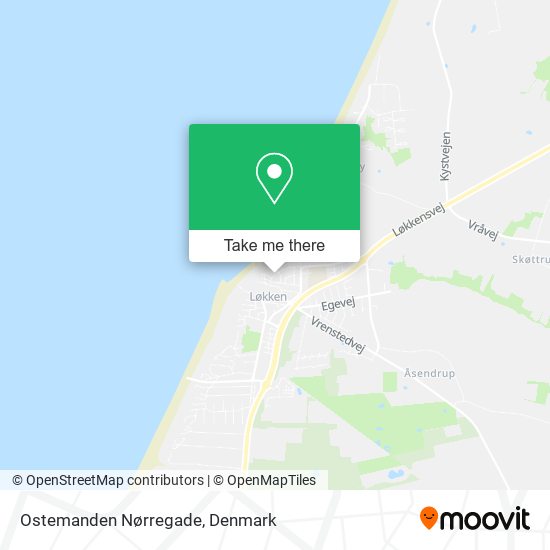 Ostemanden Nørregade map