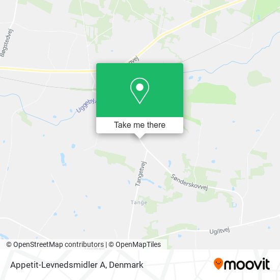 Appetit-Levnedsmidler A map
