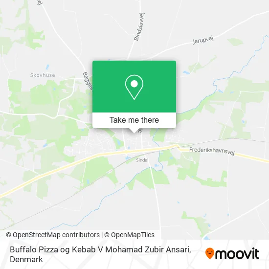 Buffalo Pizza og Kebab V Mohamad Zubir Ansari map