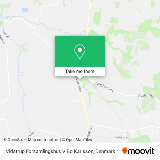 Vidstrup Forsamlingshus V Bo Karlsson map