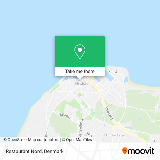 Restaurant Nord map