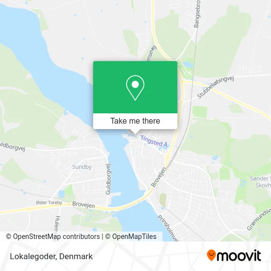 Lokalegoder map