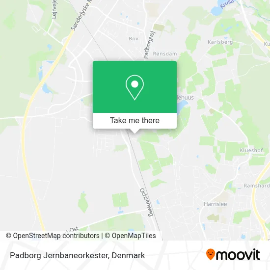 Padborg Jernbaneorkester map