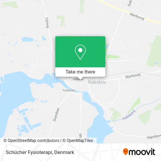 Schücher Fysioterapi map