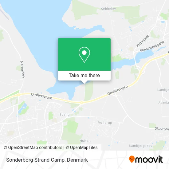 Sonderborg Strand Camp map