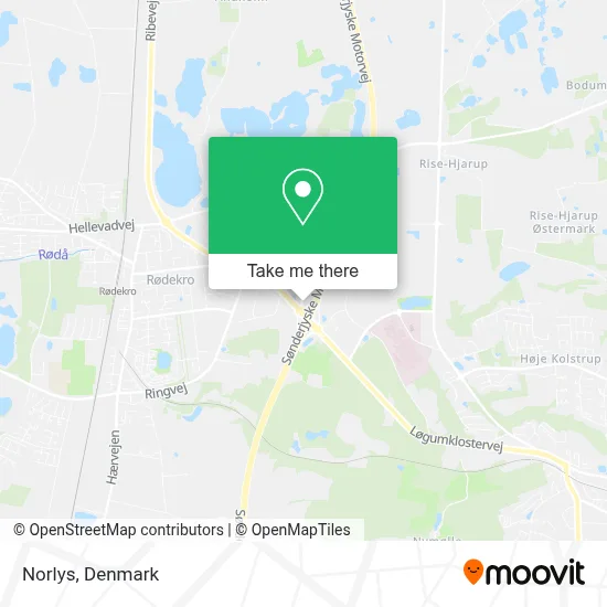 Norlys map