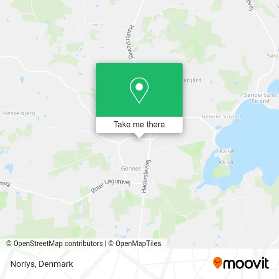 Norlys map