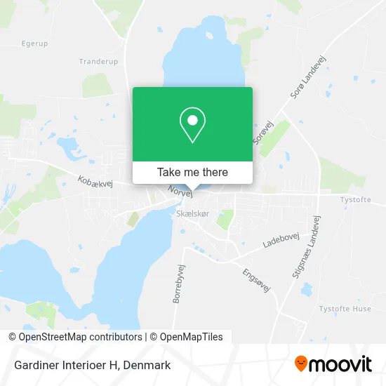 Gardiner Interioer H map
