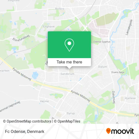 Fc Odense map