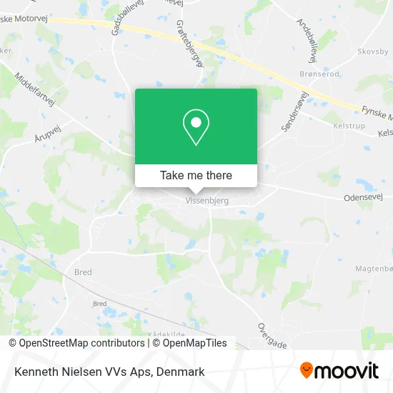 Kenneth Nielsen VVs Aps map