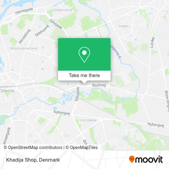 Khadija Shop map