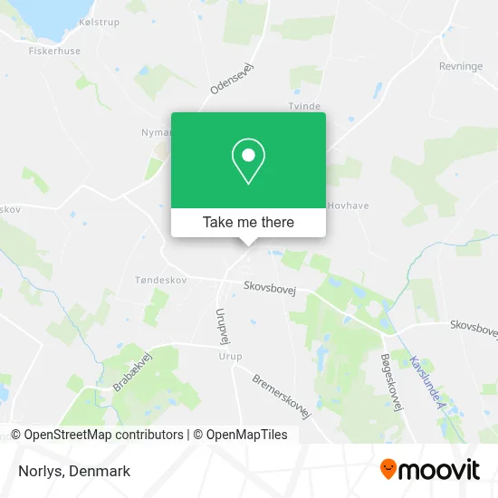 Norlys map