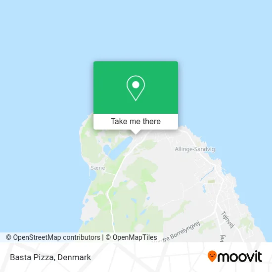 Basta Pizza map