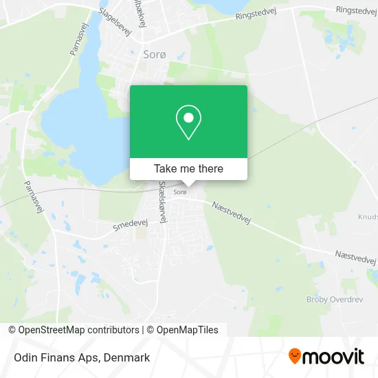 Odin Finans Aps map