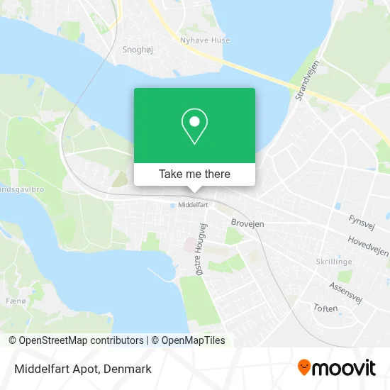 Middelfart Apot map