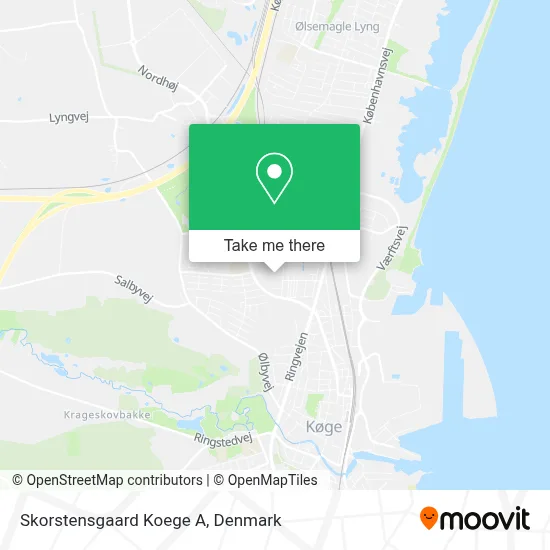 Skorstensgaard Koege A map