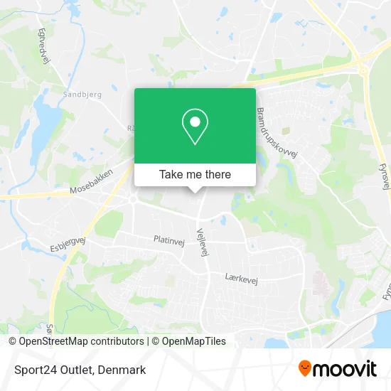 Sport24 Outlet map