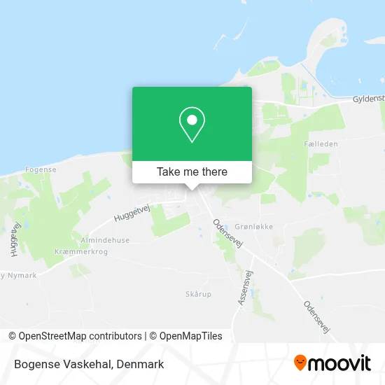 Bogense Vaskehal map
