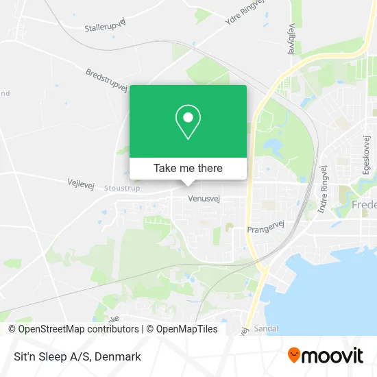 Sit'n Sleep A/S map