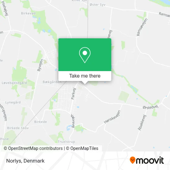 Norlys map