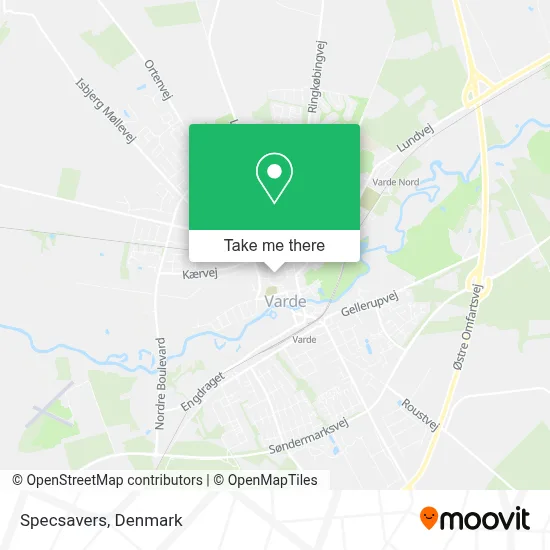 Specsavers map