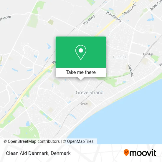 Clean Aid Danmark map