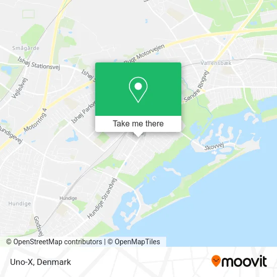 Uno-X map