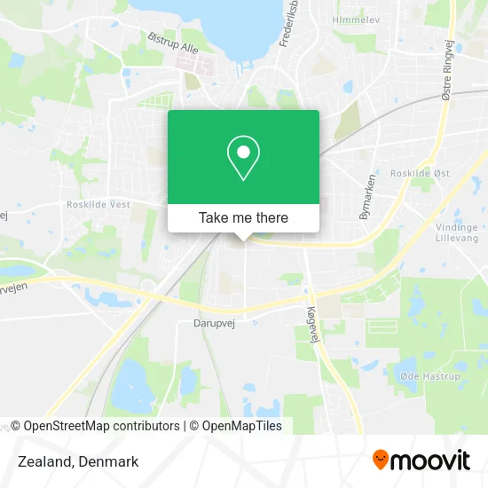 Zealand map