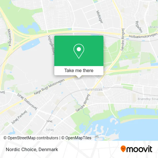 Nordic Choice map