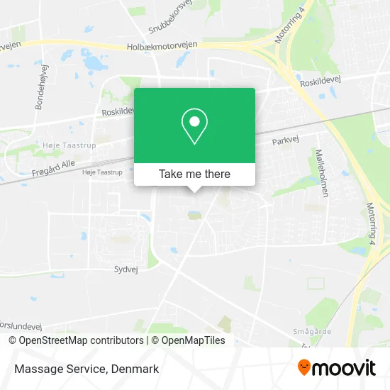 Massage Service map