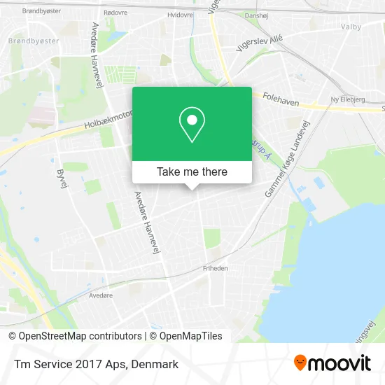 Tm Service 2017 Aps map